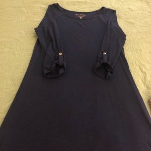 Lilly Pulitzer navy dress.